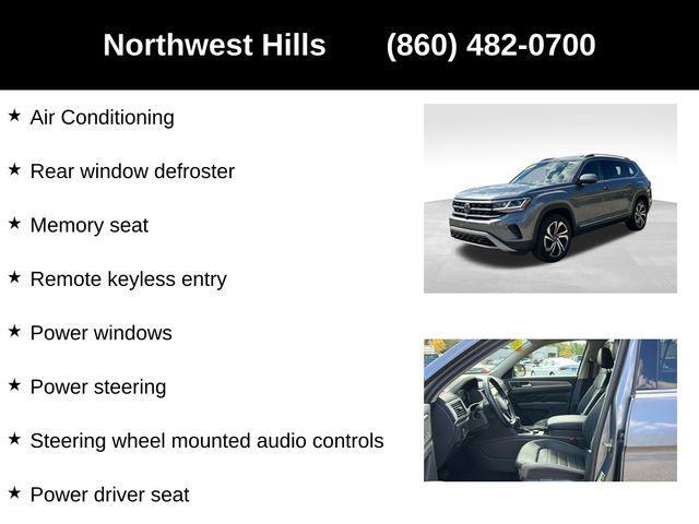 used 2021 Volkswagen Atlas car, priced at $23,999