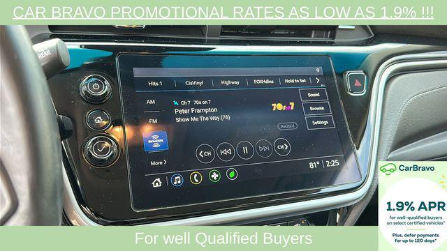 used 2022 Chevrolet Bolt EV car, priced at $18,390