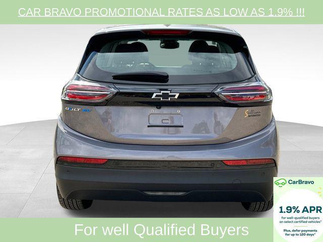 used 2022 Chevrolet Bolt EV car, priced at $18,390