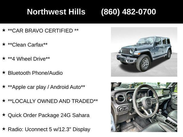 used 2024 Jeep Wrangler car, priced at $46,999