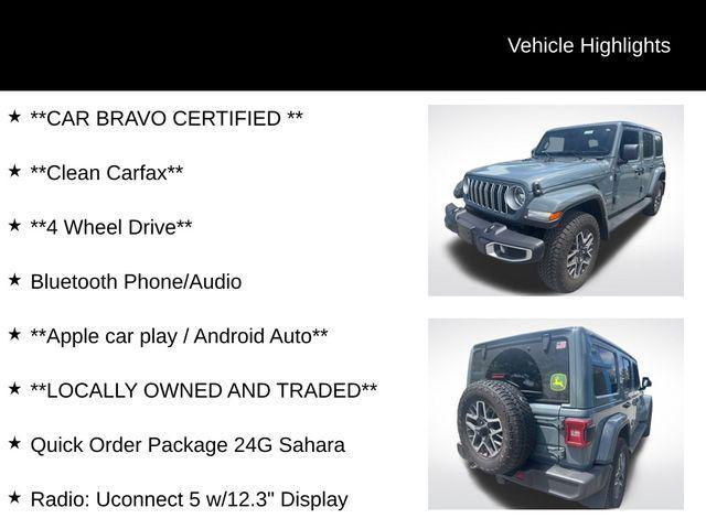 used 2024 Jeep Wrangler car, priced at $46,999
