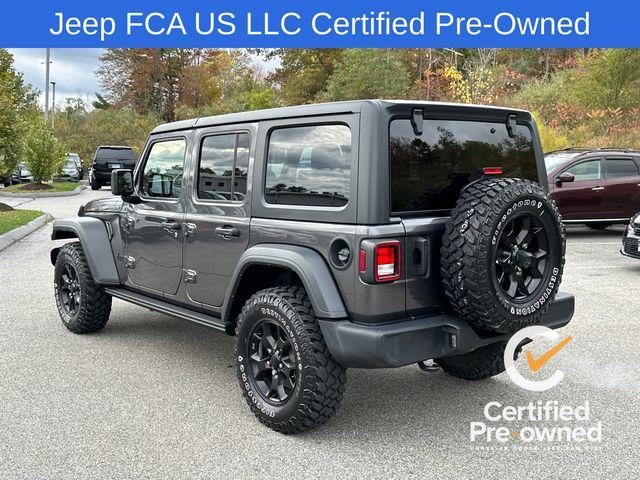 used 2023 Jeep Wrangler car, priced at $35,495