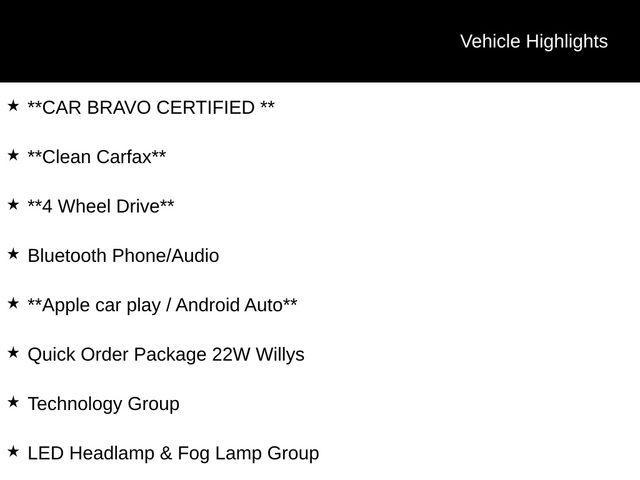 used 2023 Jeep Wrangler car, priced at $35,495