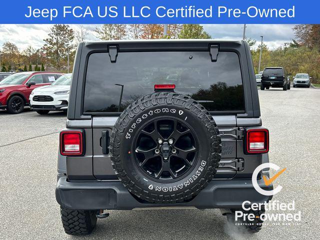 used 2023 Jeep Wrangler car, priced at $35,495