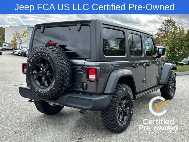 used 2023 Jeep Wrangler car, priced at $35,495