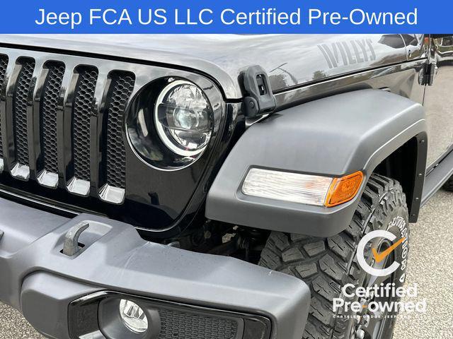 used 2023 Jeep Wrangler car, priced at $35,495