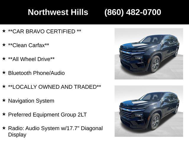 used 2025 Chevrolet Traverse car, priced at $41,299