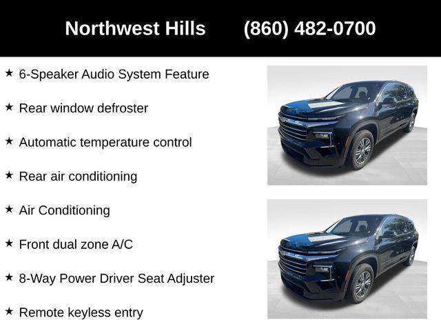 used 2025 Chevrolet Traverse car, priced at $41,299