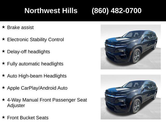 used 2025 Chevrolet Traverse car, priced at $41,299