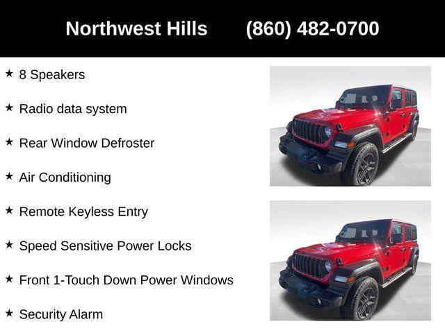 used 2024 Jeep Wrangler car, priced at $34,999