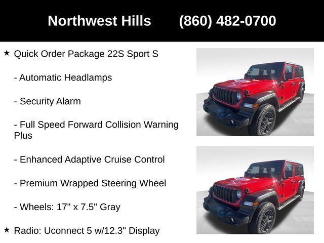 used 2024 Jeep Wrangler car, priced at $34,999