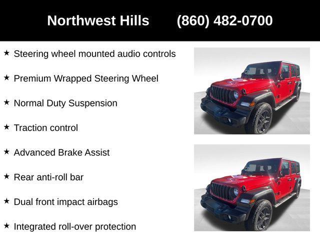 used 2024 Jeep Wrangler car, priced at $34,999