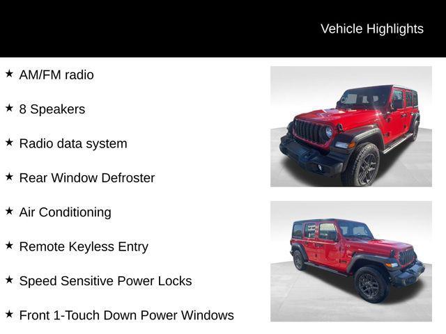 used 2024 Jeep Wrangler car, priced at $34,999