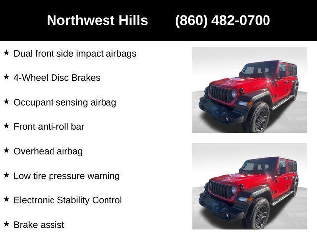 used 2024 Jeep Wrangler car, priced at $34,999