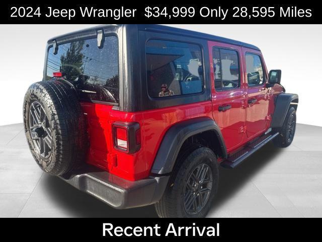 used 2024 Jeep Wrangler car, priced at $34,999