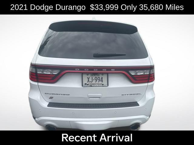 used 2021 Dodge Durango car, priced at $33,999