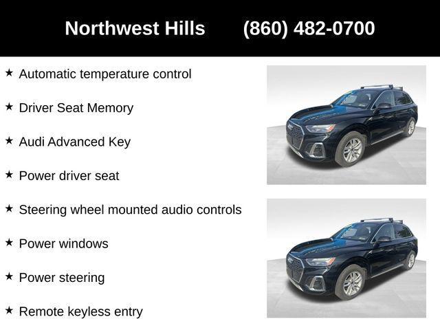 used 2023 Audi Q5 car, priced at $34,999