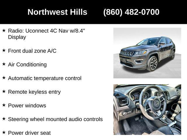 used 2018 Jeep Compass car, priced at $14,464