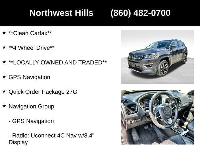 used 2018 Jeep Compass car, priced at $14,464