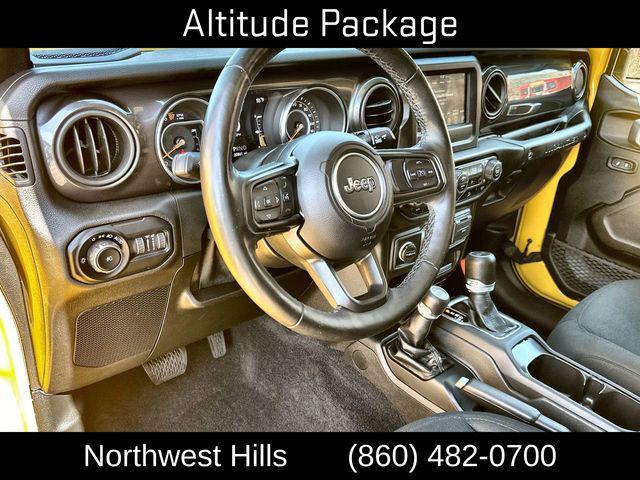 used 2021 Jeep Wrangler Unlimited car, priced at $32,110