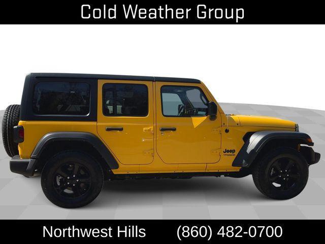 used 2021 Jeep Wrangler Unlimited car, priced at $32,110