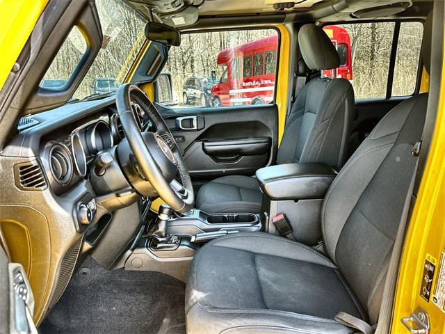 used 2021 Jeep Wrangler Unlimited car, priced at $32,870