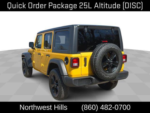 used 2021 Jeep Wrangler Unlimited car, priced at $32,110