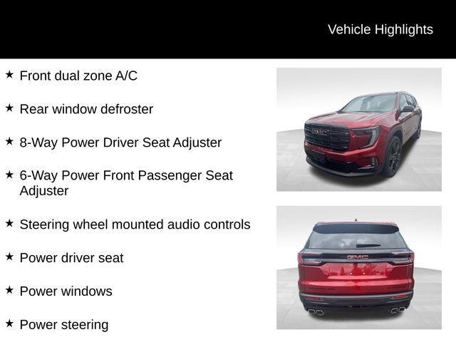 used 2025 GMC Acadia car, priced at $46,999
