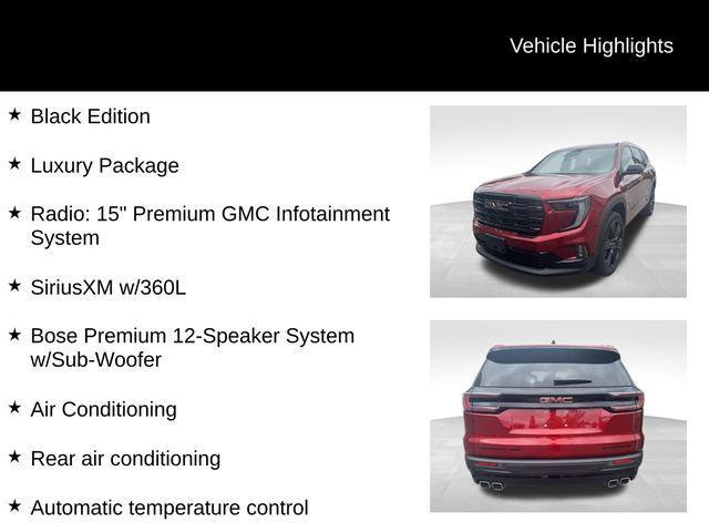 used 2025 GMC Acadia car, priced at $46,999