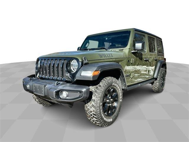 used 2021 Jeep Wrangler car, priced at $29,945