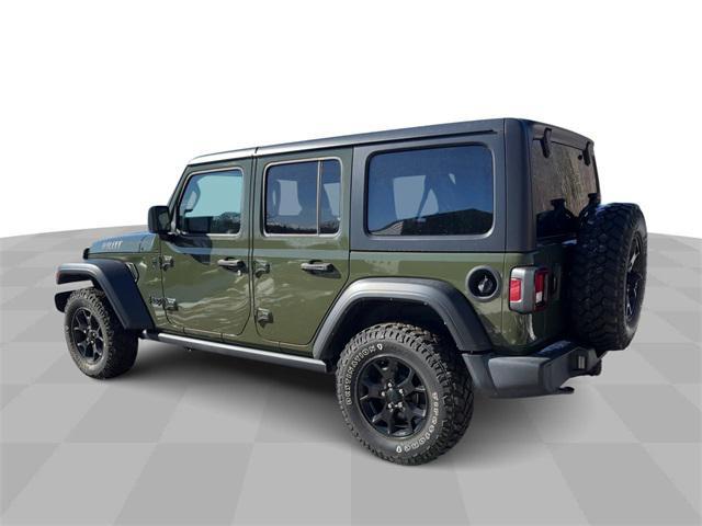 used 2021 Jeep Wrangler car, priced at $29,945