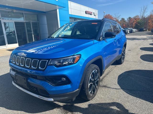 used 2022 Jeep Compass car, priced at $24,480