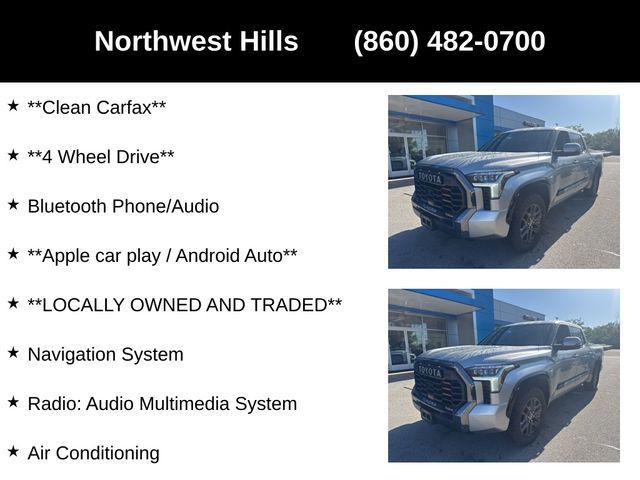 used 2022 Toyota Tundra car, priced at $50,560