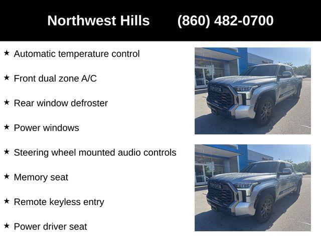 used 2022 Toyota Tundra car, priced at $50,560