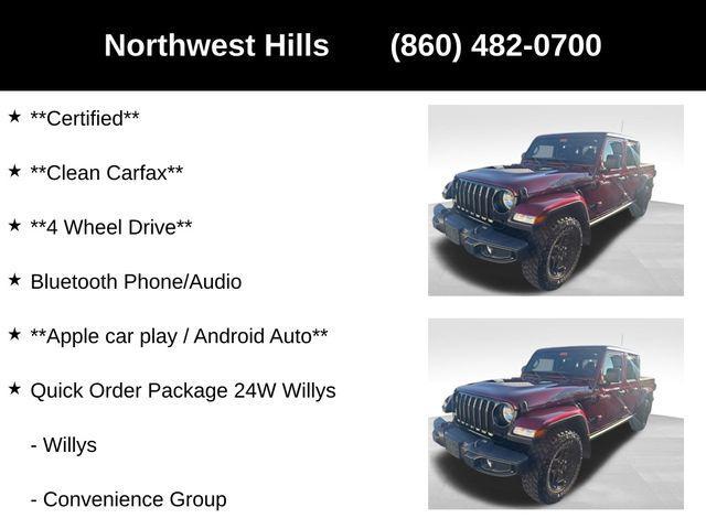 used 2021 Jeep Gladiator car, priced at $32,947
