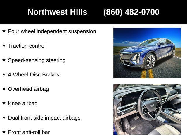 used 2024 Cadillac LYRIQ car, priced at $51,498