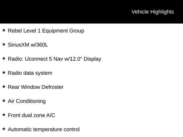 used 2025 Ram 1500 car, priced at $50,423