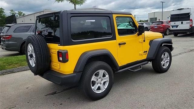 used 2021 Jeep Wrangler car, priced at $31,461