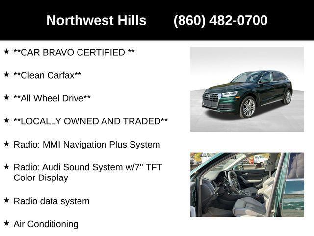 used 2018 Audi Q5 car, priced at $18,000