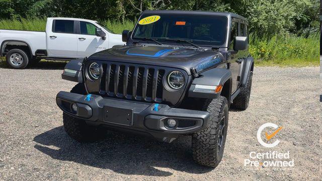 used 2021 Jeep Wrangler Unlimited 4xe car, priced at $31,995