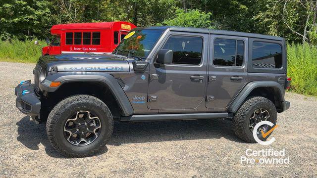 used 2021 Jeep Wrangler Unlimited 4xe car, priced at $31,995