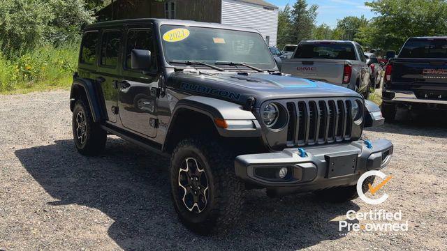 used 2021 Jeep Wrangler Unlimited 4xe car, priced at $31,995
