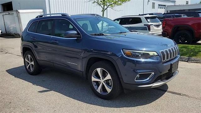 used 2021 Jeep Cherokee car, priced at $27,478