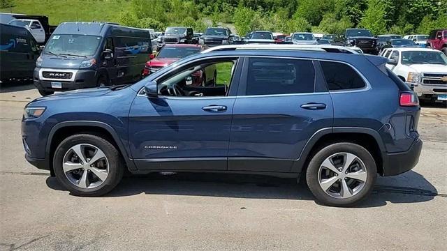 used 2021 Jeep Cherokee car, priced at $27,478