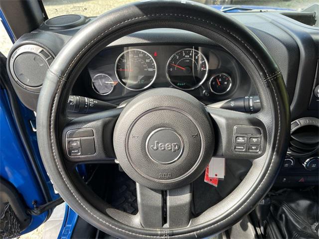 used 2015 Jeep Wrangler car, priced at $13,995