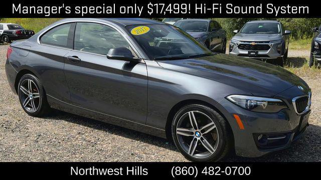 used 2017 BMW 230 car, priced at $17,499