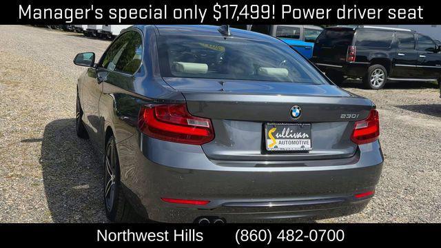 used 2017 BMW 230 car, priced at $17,499