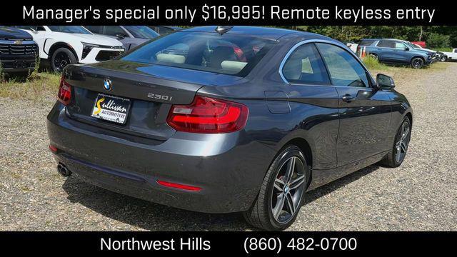 used 2017 BMW 230 car, priced at $16,995