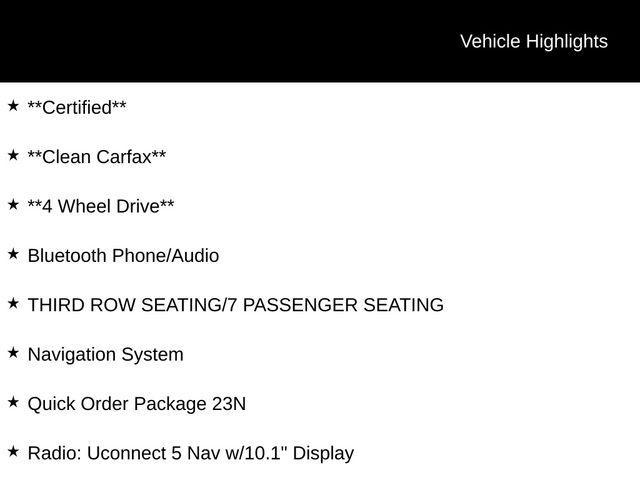 used 2023 Jeep Grand Cherokee L car, priced at $37,499