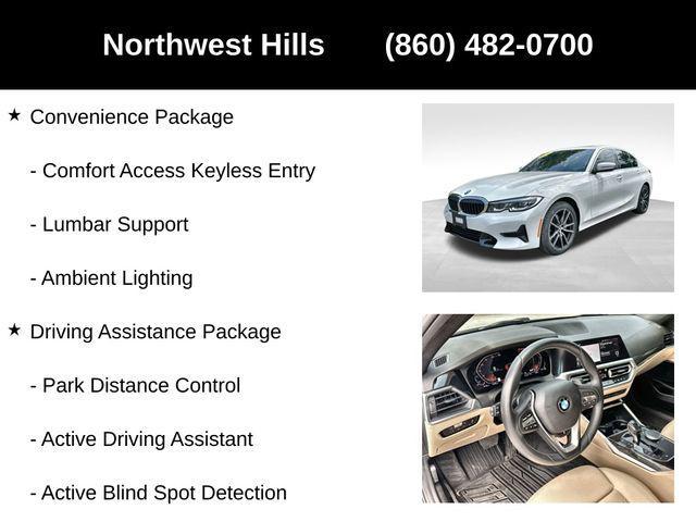 used 2021 BMW 330 car, priced at $28,785
